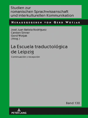 cover image of La Escuela traductológica de Leipzig